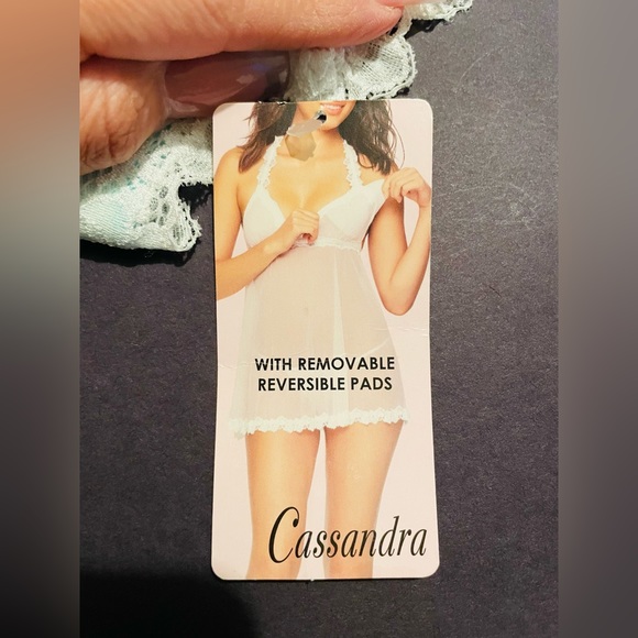 Babydoll lingerie by Cassandra size M 2 piece set - Picture 10 of 12